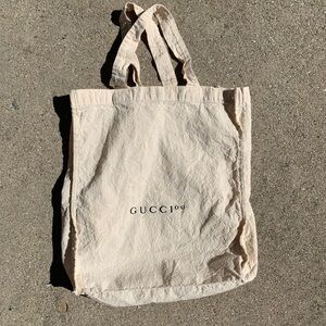 Authentic gucci 100 anniversary tote dust bag